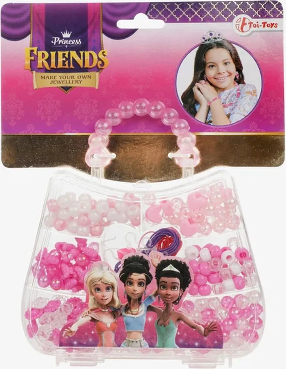 Toi-Toys Princess Friends Maak je eigen Kralen Sieraden - Multicolor