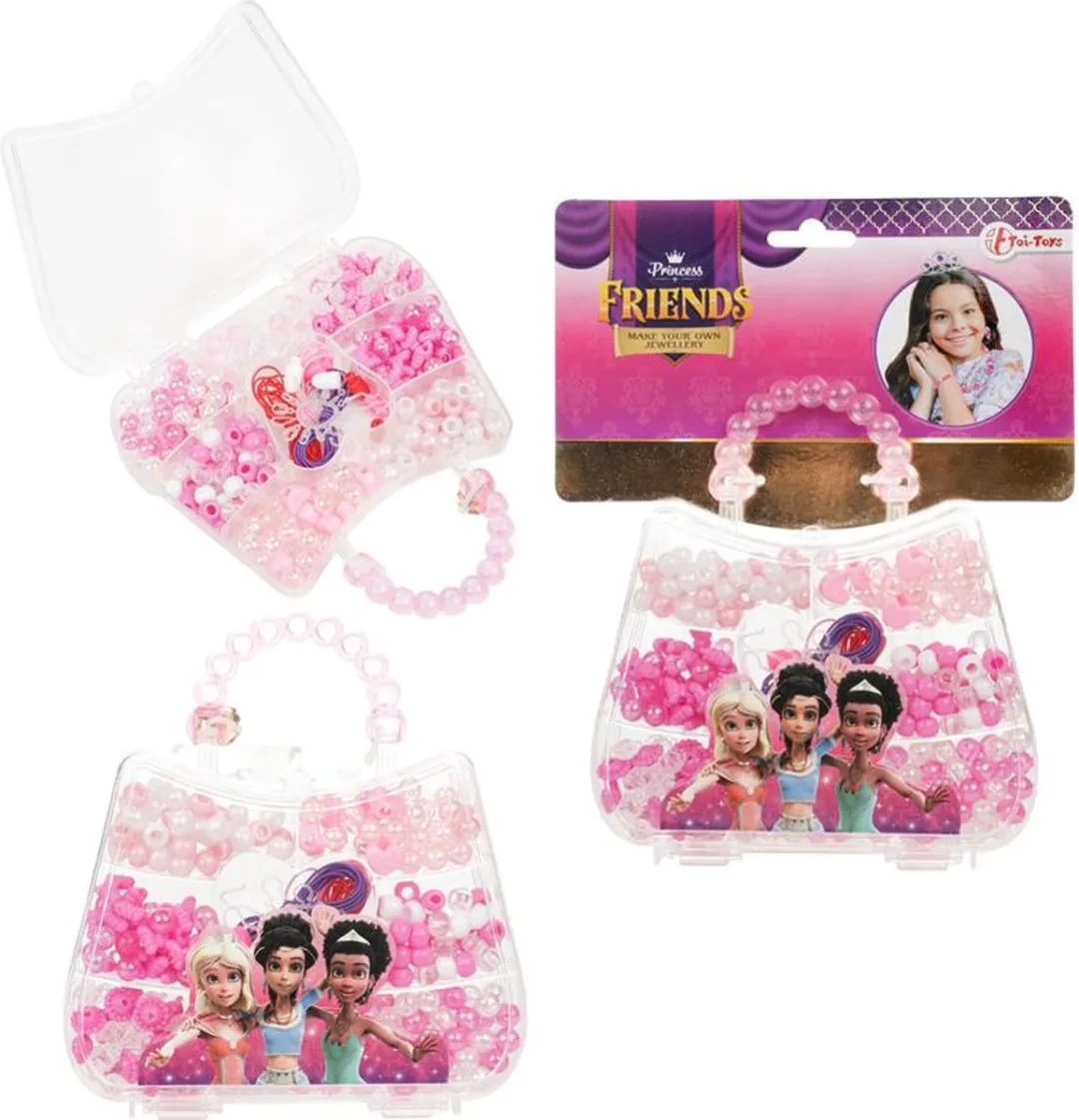 Toi-Toys Princess Friends Maak je eigen Kralen Sieraden - Multicolor