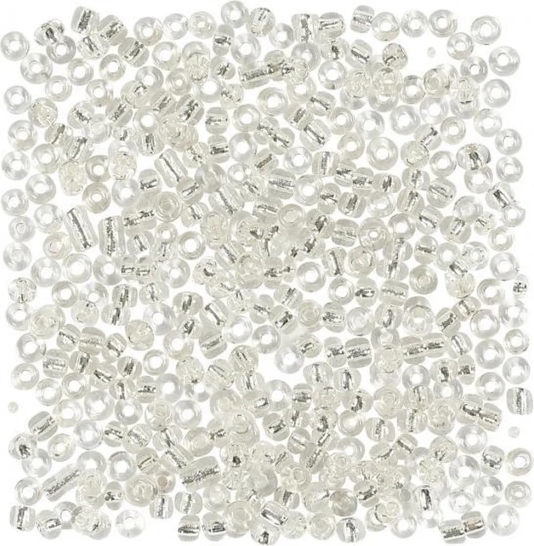 Creativ Company Rocailles 3mm - Zilver 25gr