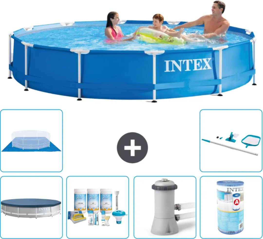 Intex 28210NP Rond Frame Zwembad 366x76cm