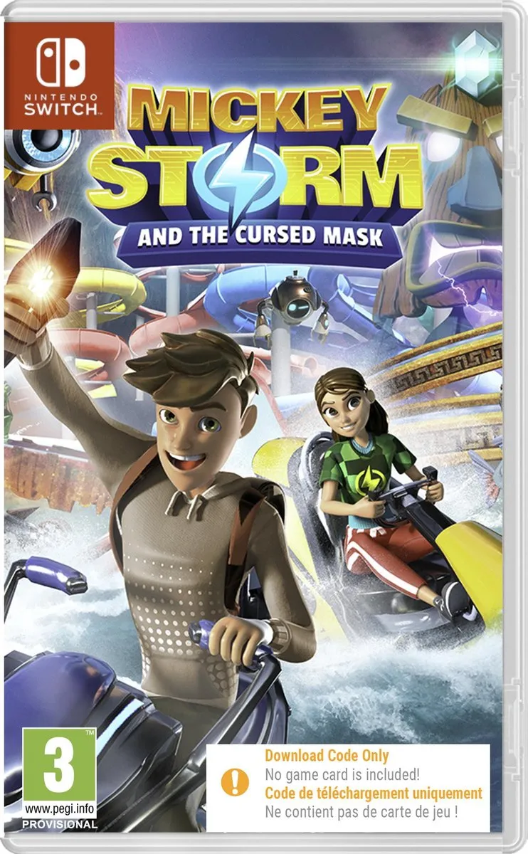 Mindscape Mickey Storm and the Cursed Mask