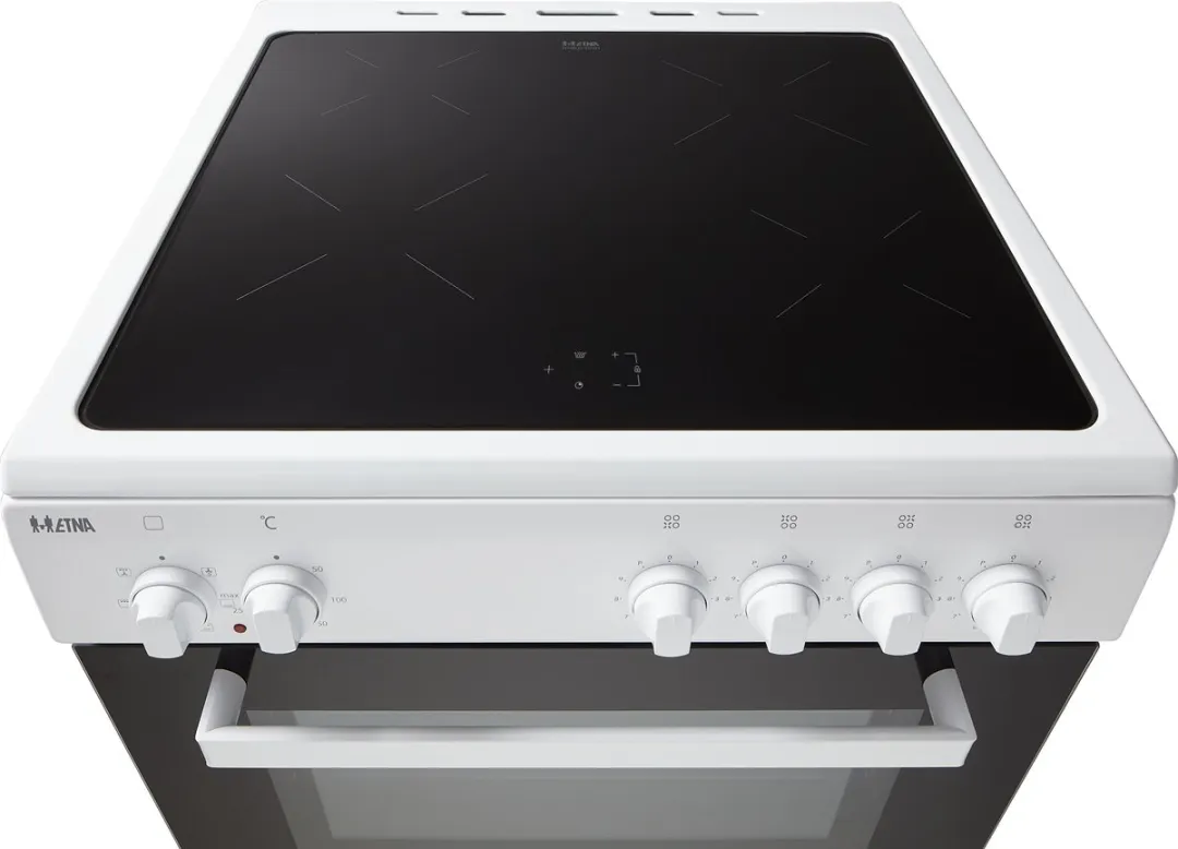 Etna FIV560WIT Inductiefornuis 60cm - 4 Zones - 7,6 kW