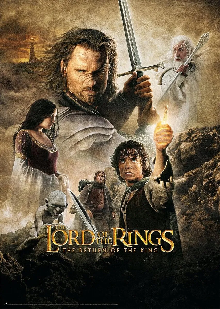 Schmidt Spiele Lord of the Rings Return of the King Puzzel 1000 Stuks