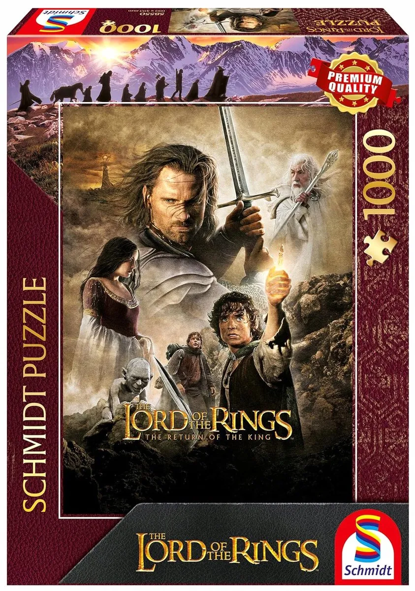 Schmidt Spiele Lord of the Rings Return of the King Puzzel 1000 Stuks