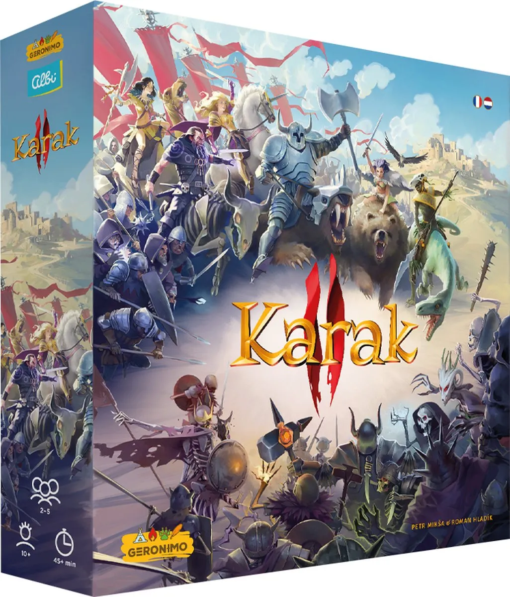 Geronimo Games Karak II Bordspel - 2 tot 5 spelers