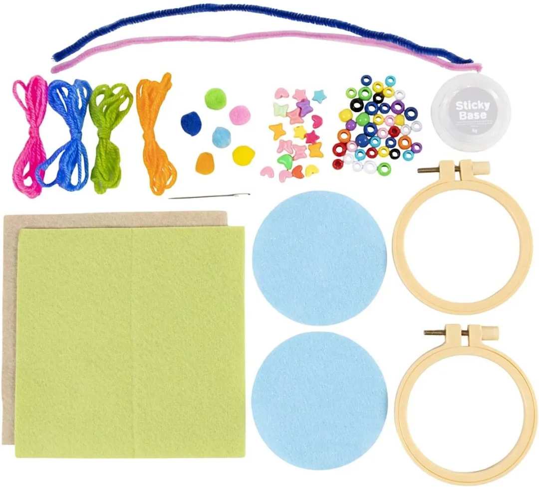 Creativ Company Mini Hobbyset Borduren - Multicolor