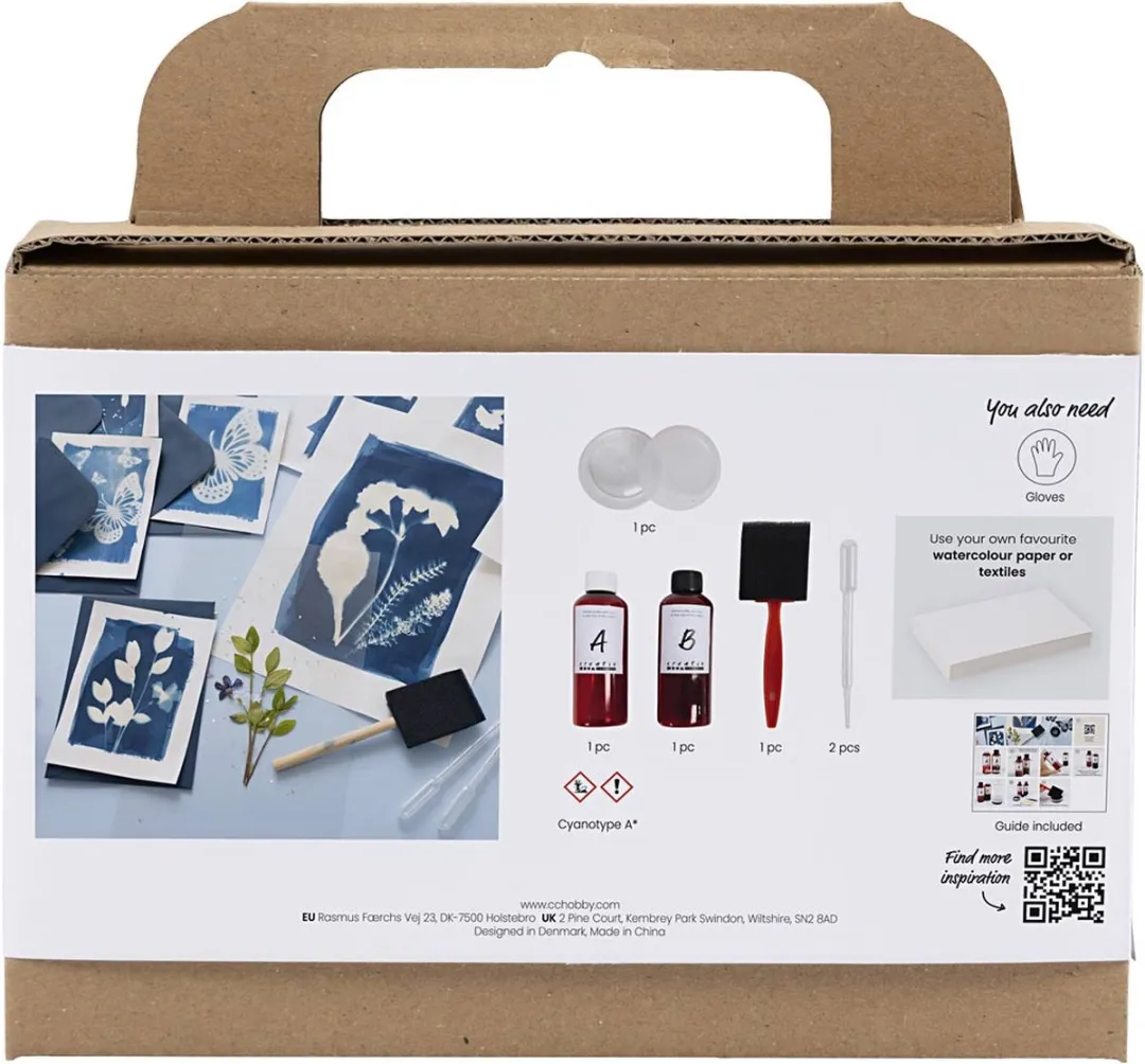 Creativ Company Cyanotype Toolkit - Cyan