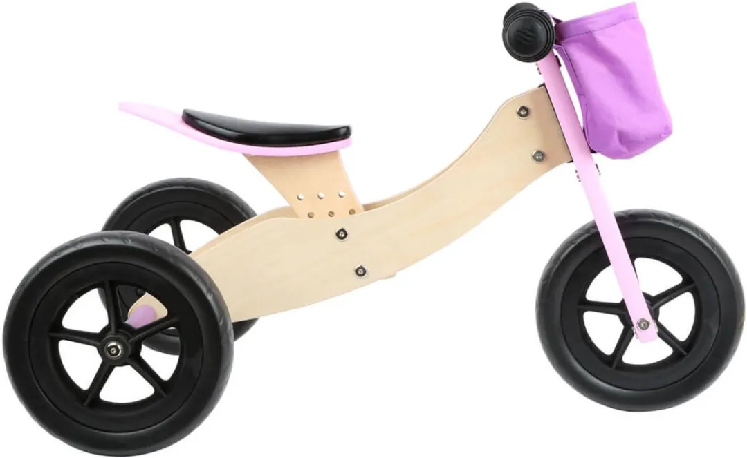 Small Foot Houten Driewieler & Loopfiets 2in1