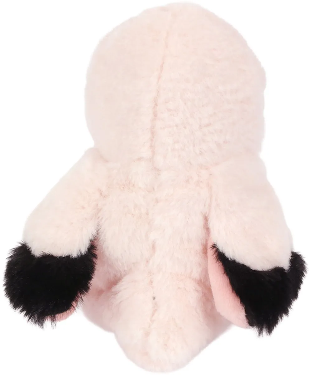 PIA Soft Toys Flamingo Pluche Knuffeldier - 17cm - Roze/Zwart