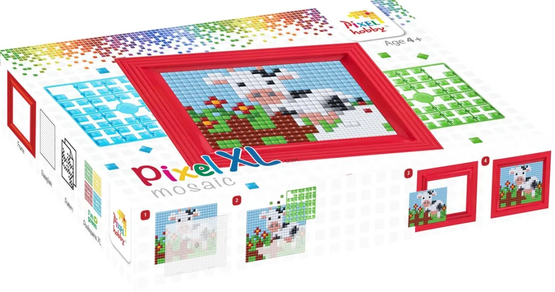Pixelhobby XL Koe Geschenkverpakking 12011