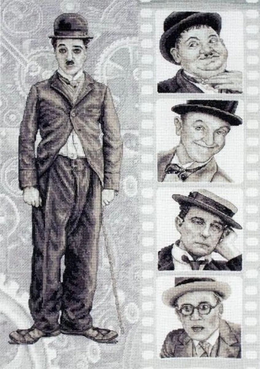 Anchor Hollywood Comedy Borduurpakket PCE953