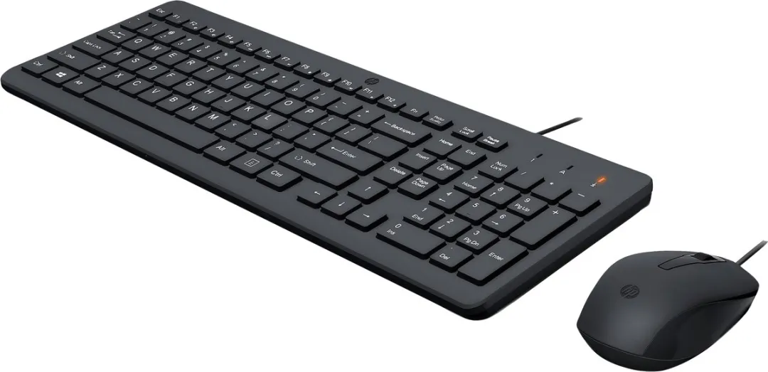 HP 150 Wired Combo Toetsenbord & Muis - Zwart