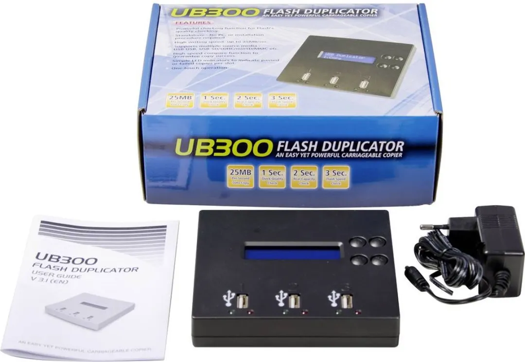 Renkforce UB300 USB-A 2.0 Hub - 2 Poorten