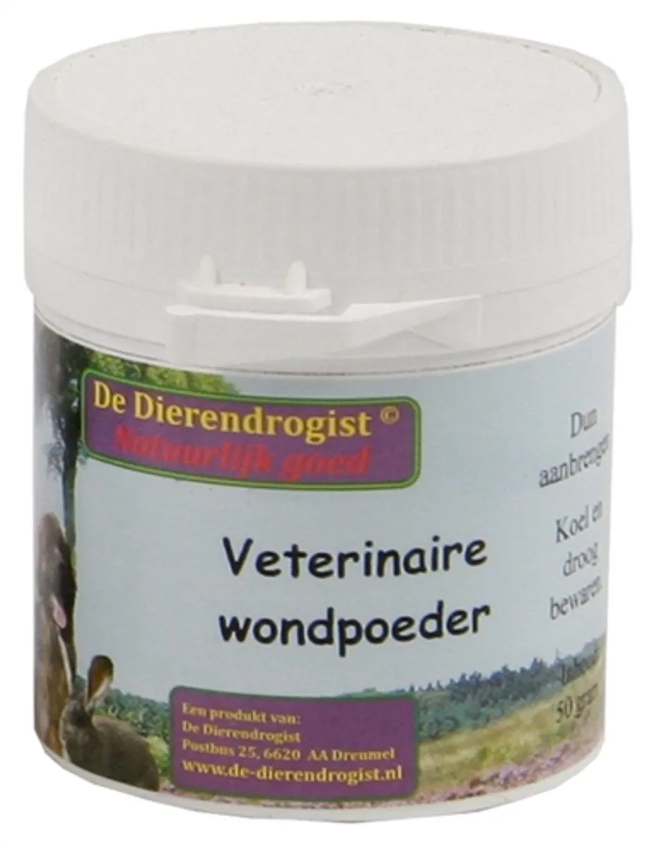 Dierendrogist Veterinair Wondpoeder