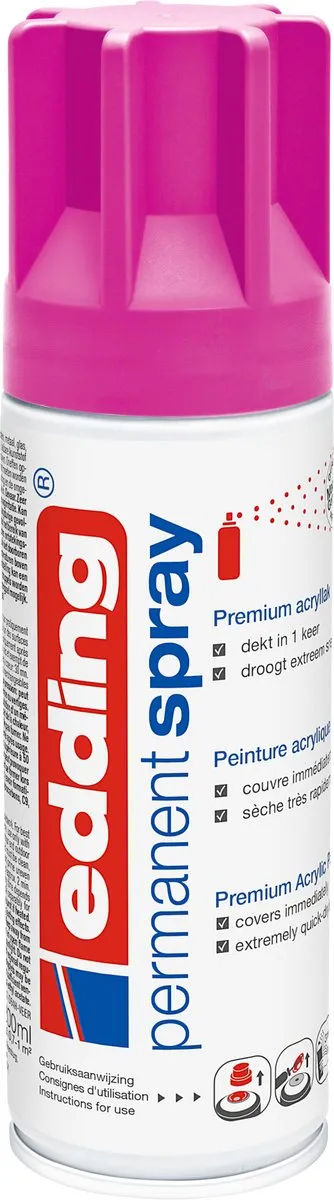 edding 5200 Spuitverf Telemagenta Mat 200ml