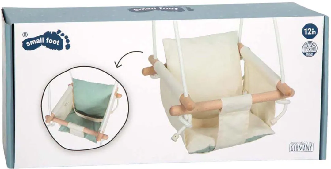 Small Foot Houten Baby Schommel - Beige