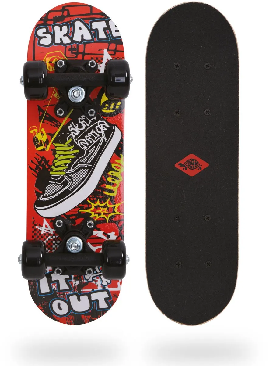 Schildkröt Mini-Skateboard 17 inch - Multicolor