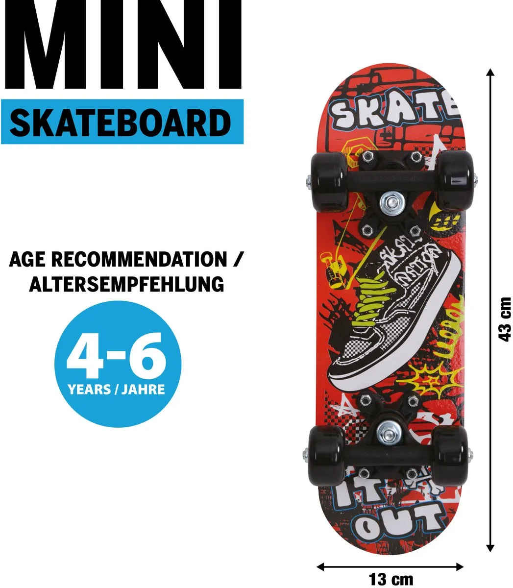 Schildkröt Mini-Skateboard 17 inch