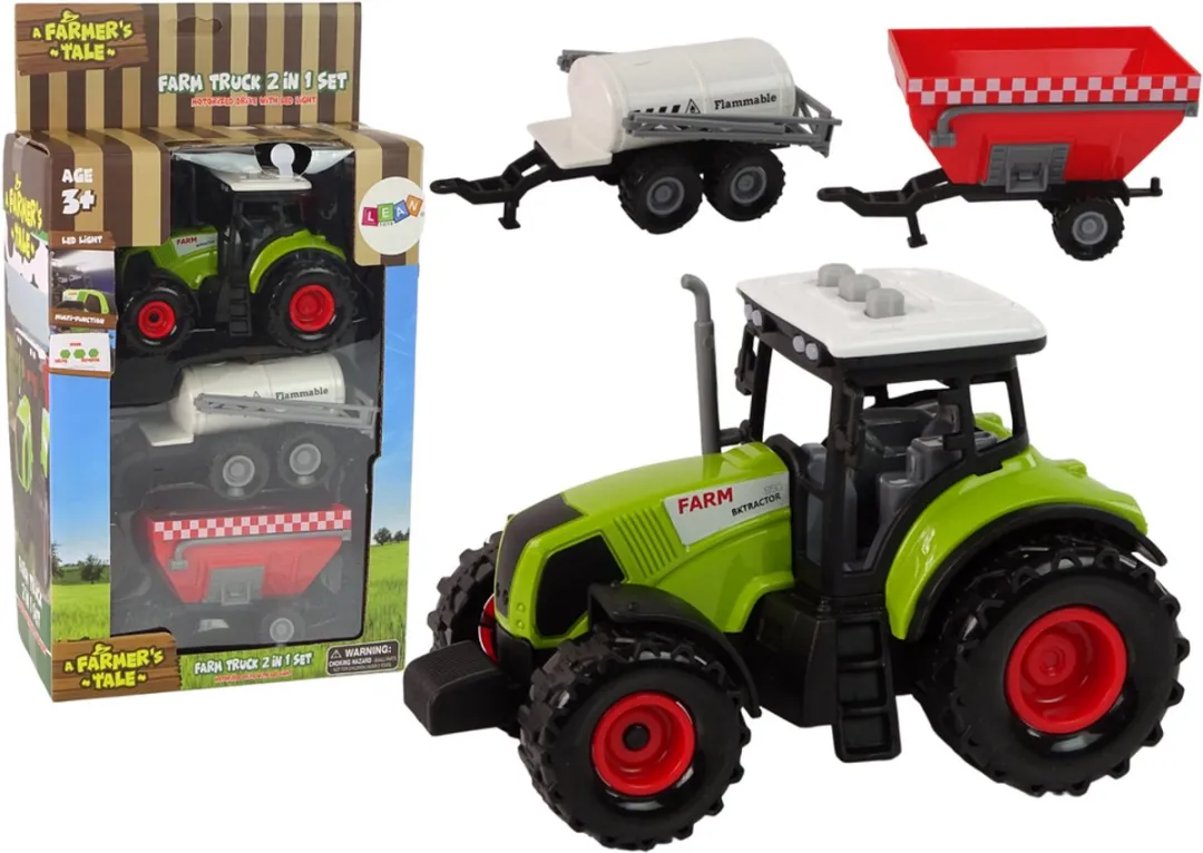 Lean Toys Tractor met Licht en Geluid