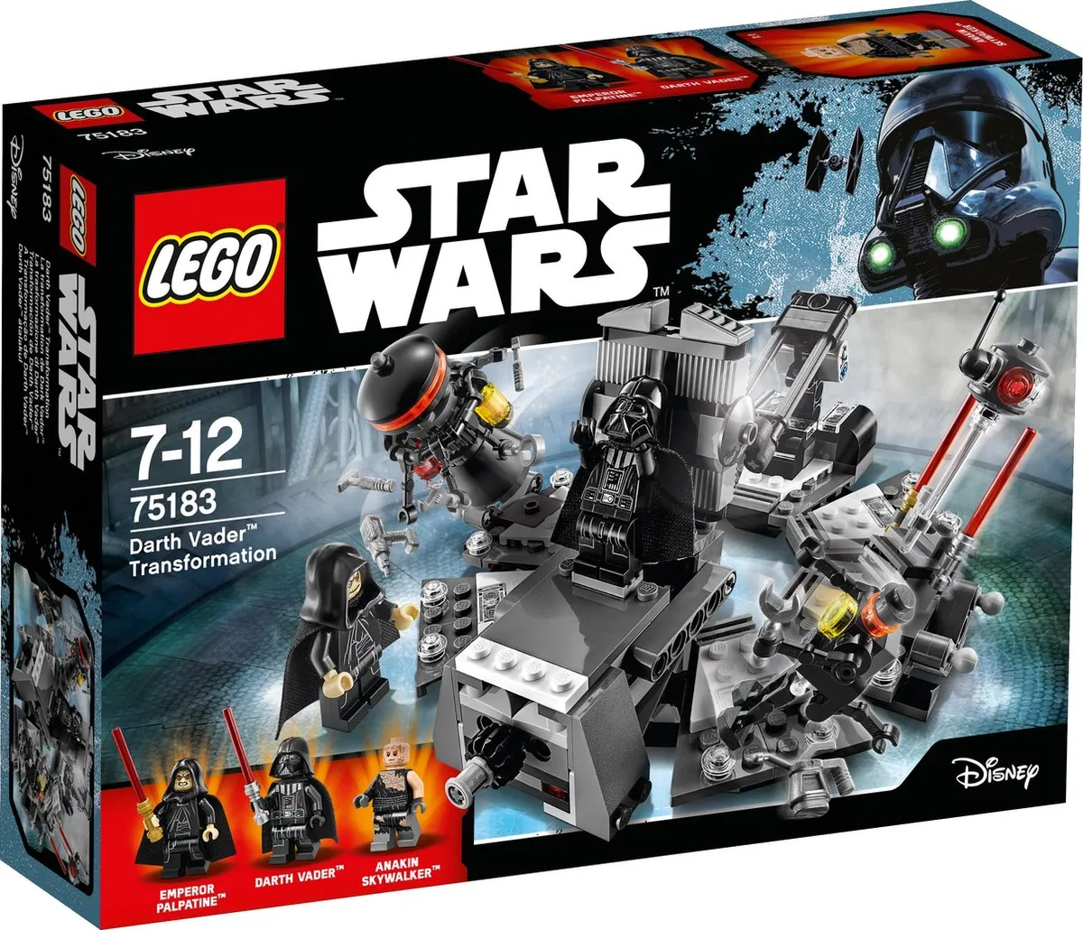 LEGO Star Wars Darth Vader Transformatie 75183