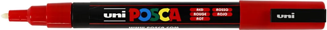 Posca Uni PC3M Verfmarker - Rood
