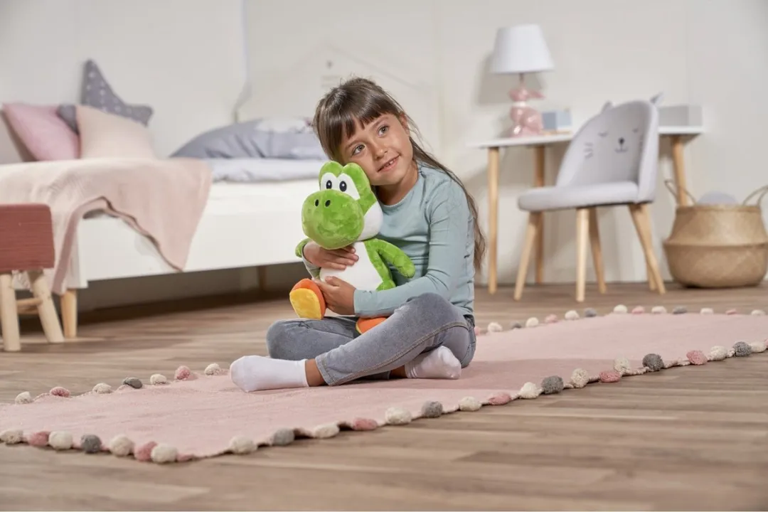 Nicotoy Super Mario Yoshi Pluche 30cm - Multicolours
