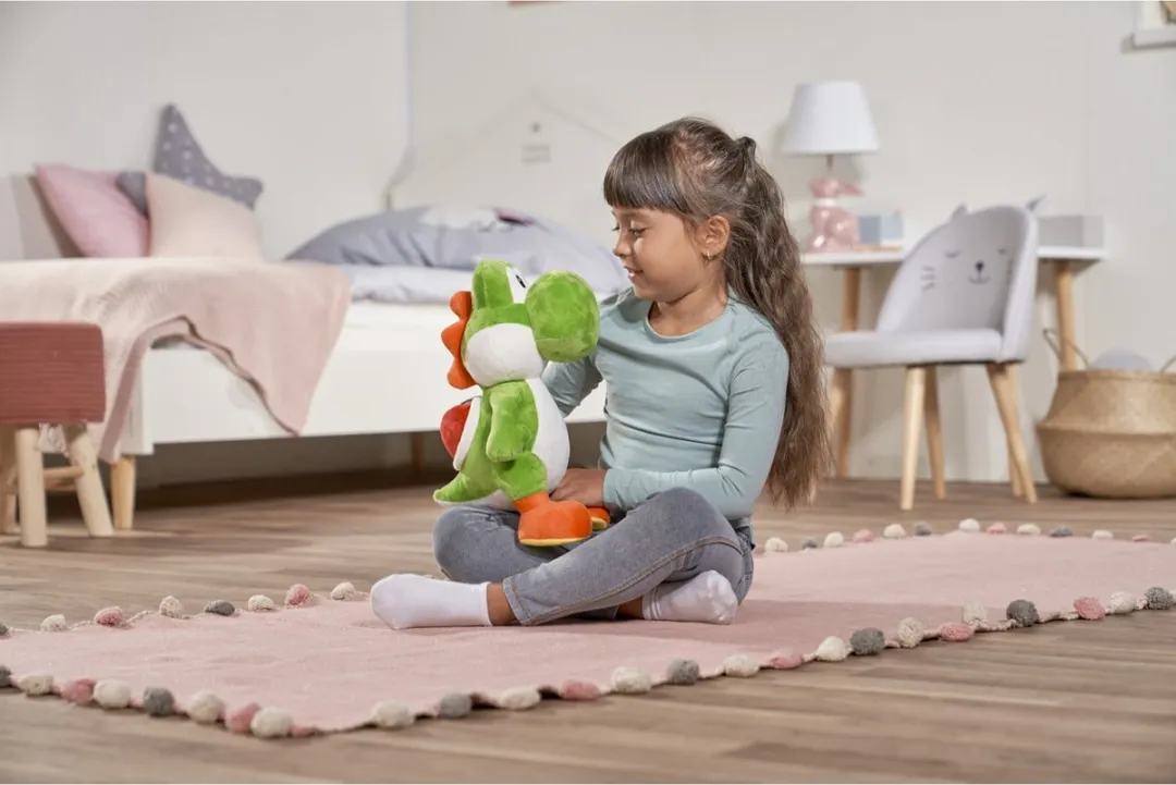 Nicotoy Super Mario Yoshi Pluche 30cm - Multicolours