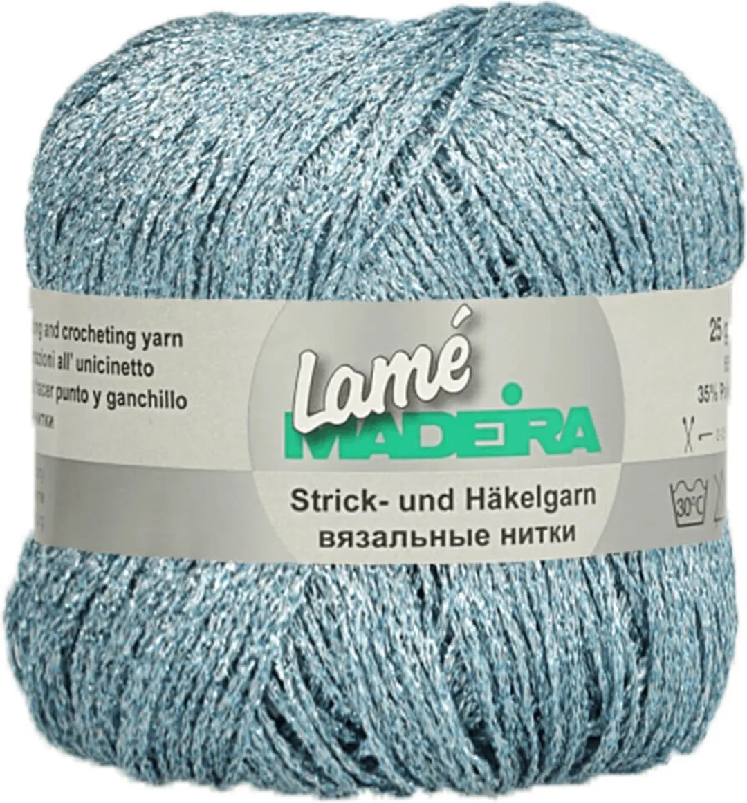 Madeira Lamé Blauw 433 Garen