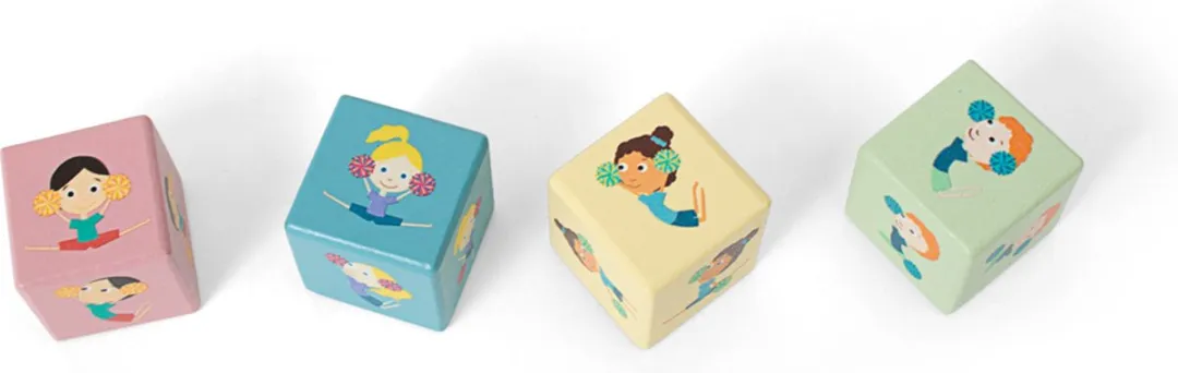 BS Toys Snelle Kubussen Spel GA498 - 16 Kubussen