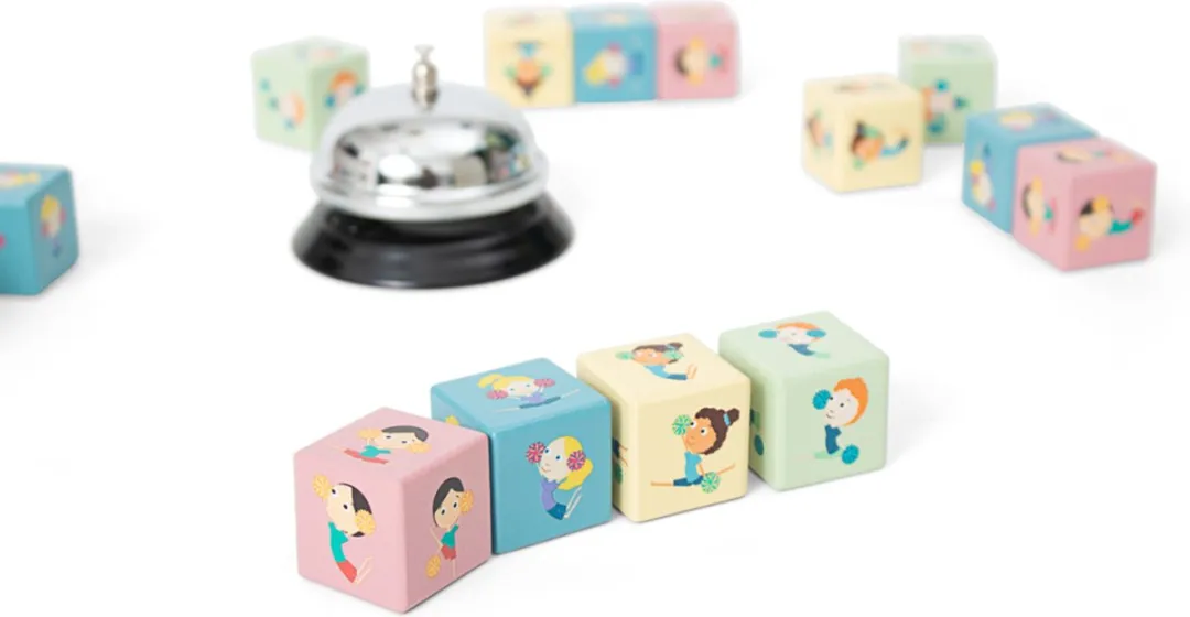 BS Toys Snelle Kubussen Spel GA498 - 16 Kubussen