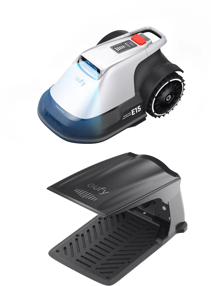 Eufy Robotgrasmaaier E15 Ride-On Edge - 800 m² - Appbediening