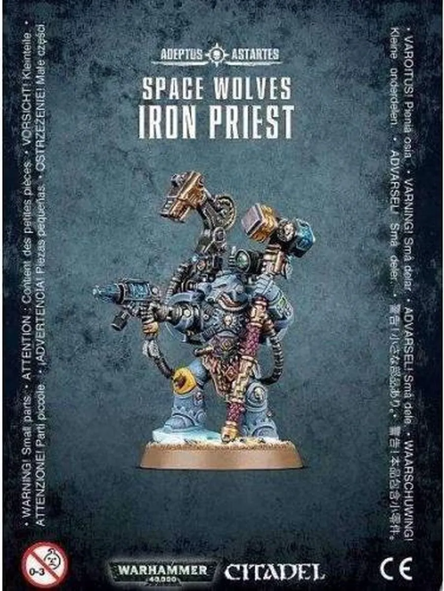 Games Workshop Warhammer 40.000 Space Wolves Iron Priest 53-19