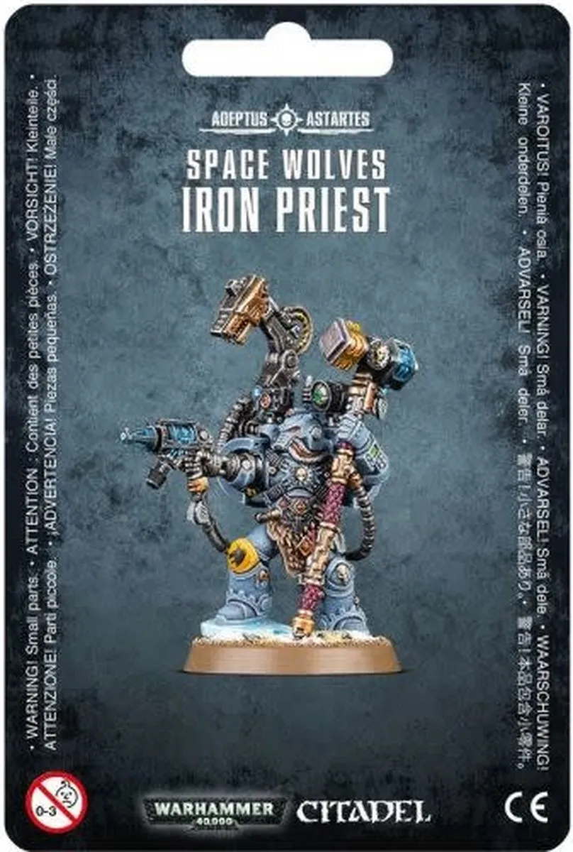 Games Workshop Warhammer 40.000 Space Wolves Iron Priest 53-19