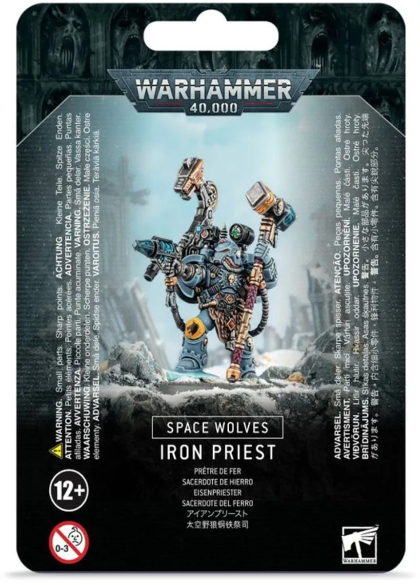 Games Workshop Warhammer 40.000 Space Wolves Iron Priest 53-19