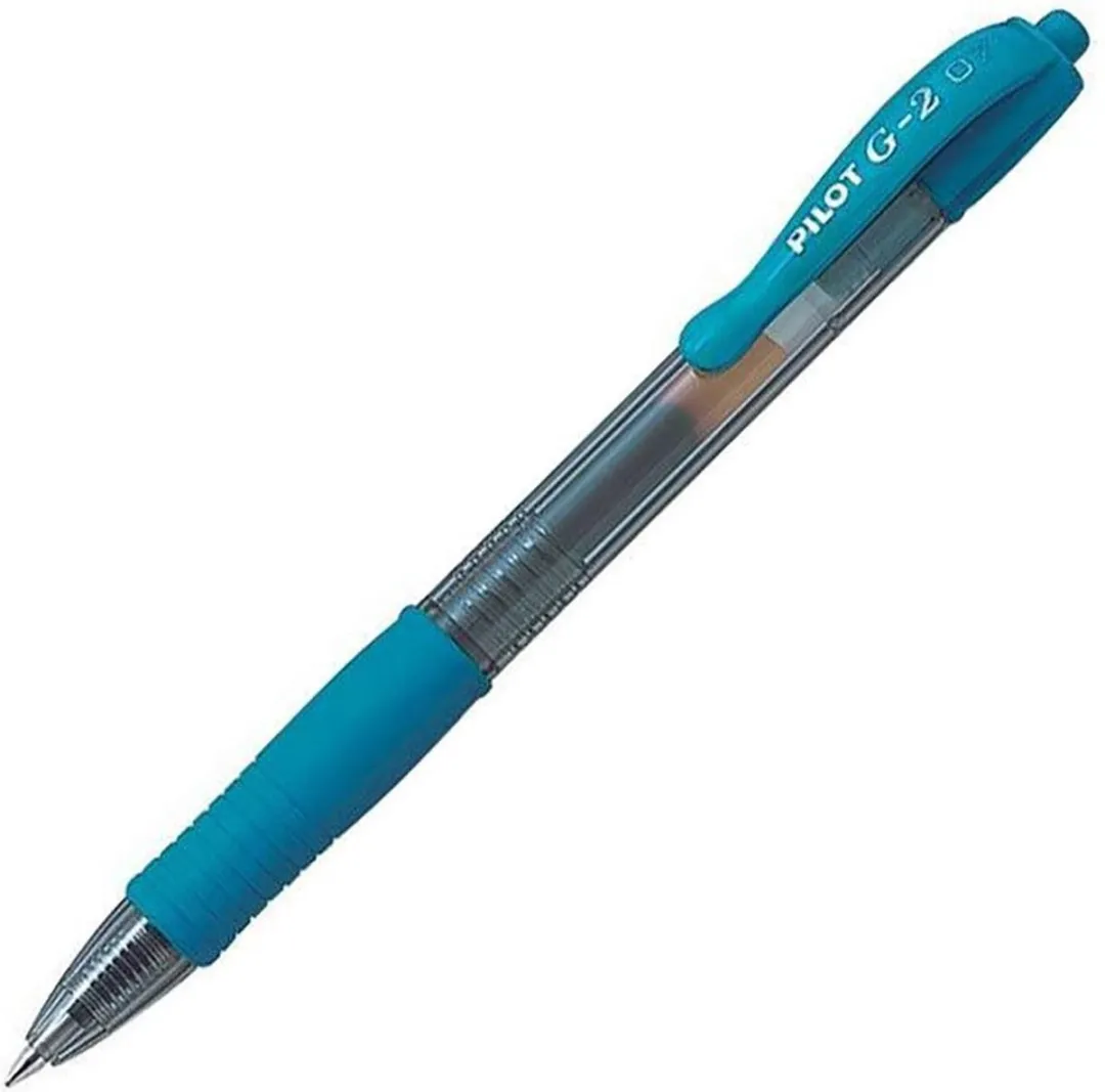 Pilot G2 Gelpen Medium Turquoise - 12 Stuks