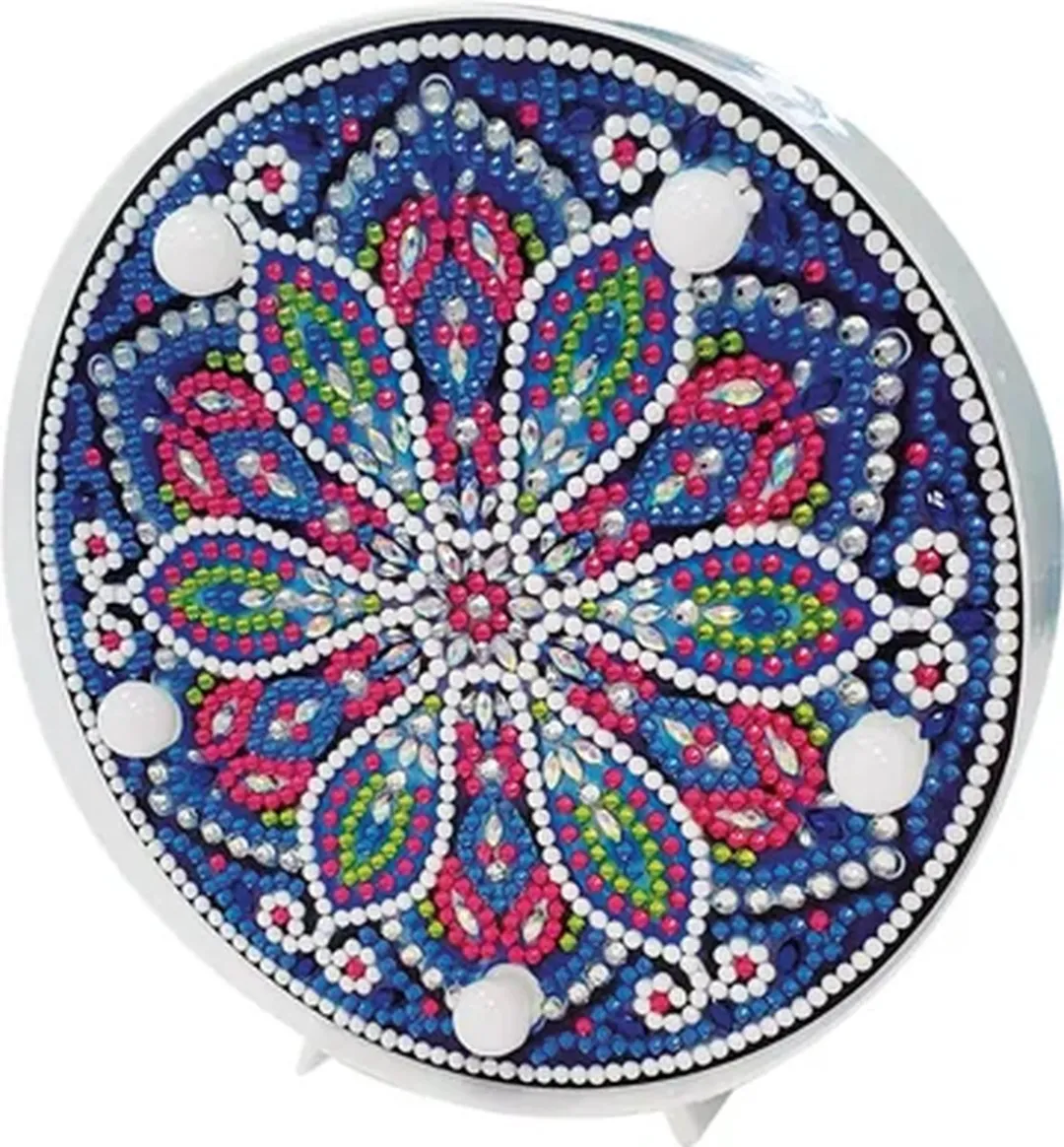 Toi-Toys Diamond Painting Mandala Lamp - Multi