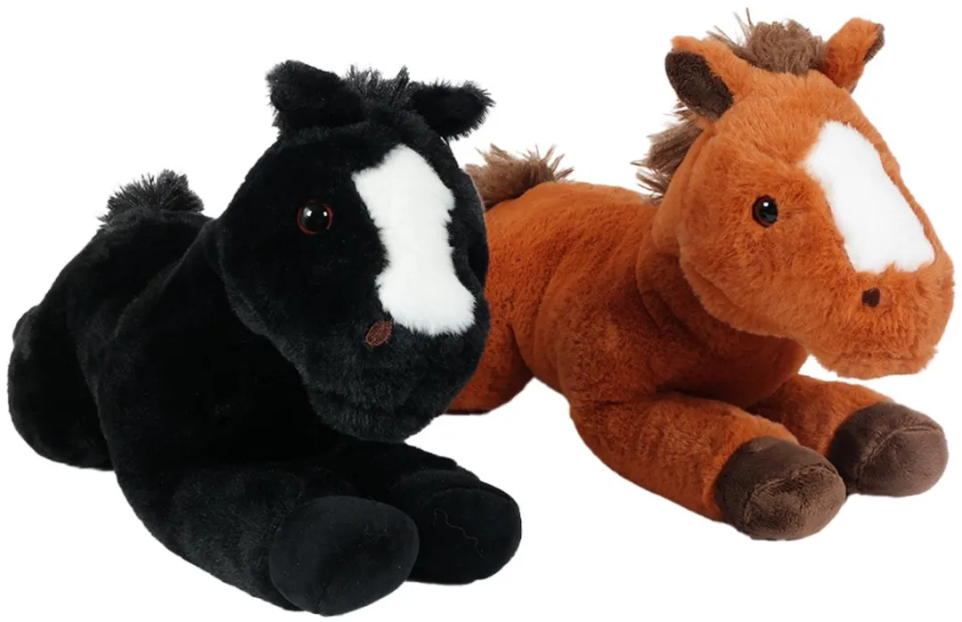 PIA Pluche Paarden Knuffels Set