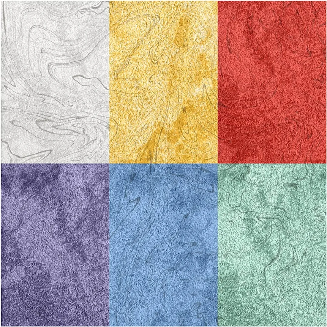 Creativ Company Kreul Magic Marble Set Metallic - 6 Kleuren 20ml