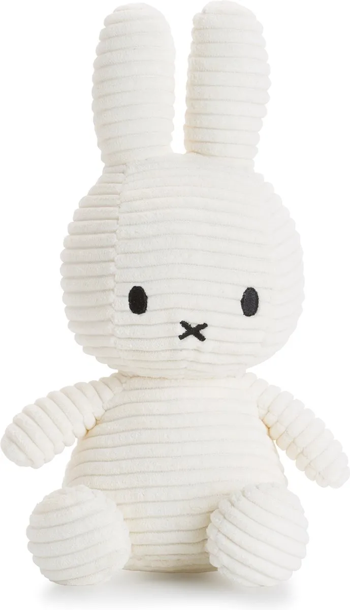 Bon Ton Toys Nijntje - ECO Corduroy Offwhite - 23 cm - 9"