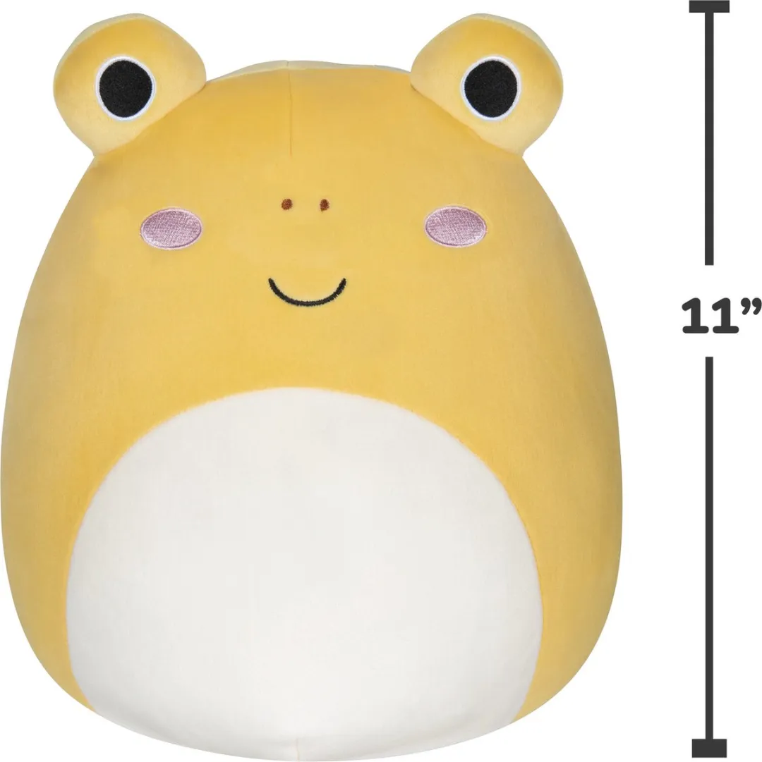 Squishmallows Yellow Toad 30cm - Geel/Bruin