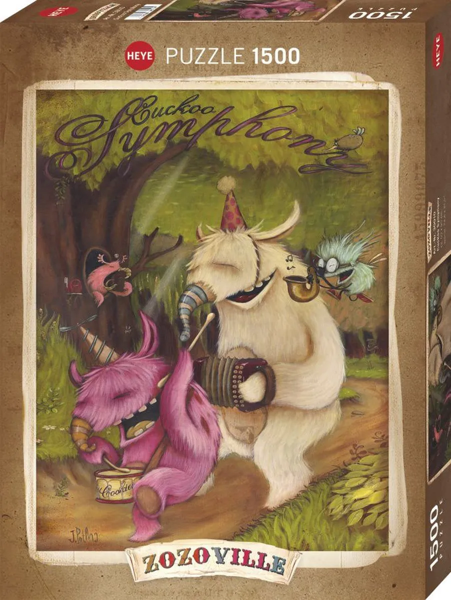 Heye Zozoville Cuckoo Symphony Legpuzzel 1500 Stuks