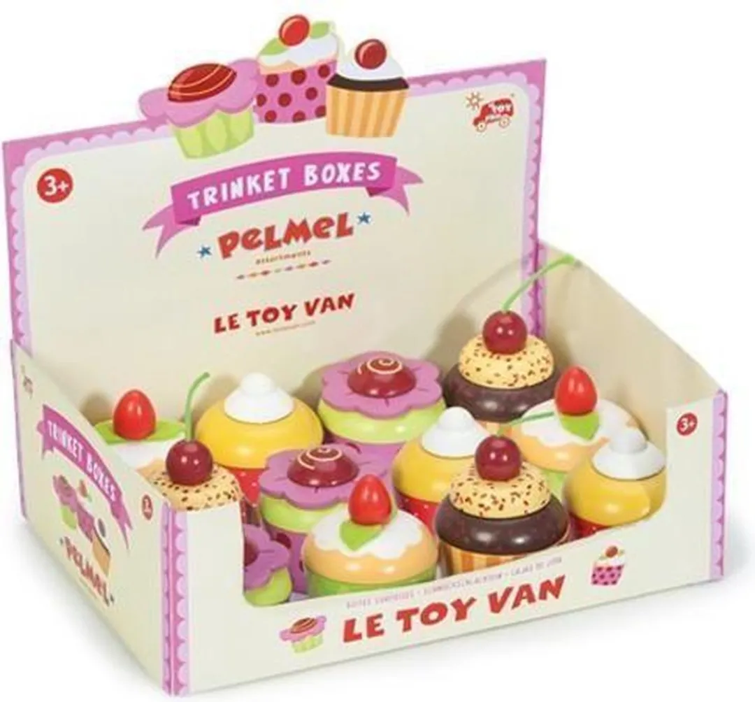 Le Toy Van Cupcake Bewaardoosje - 1 Stuks - Multi