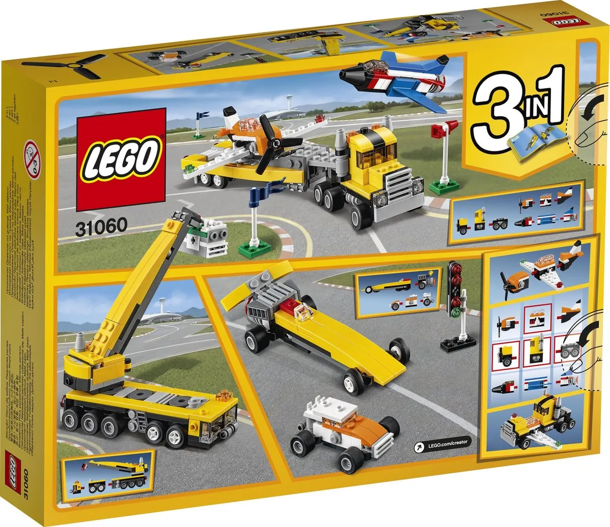 LEGO Creator Luchtvaartshow 31060 - 246 Stukken - afbeelding 6 van 6