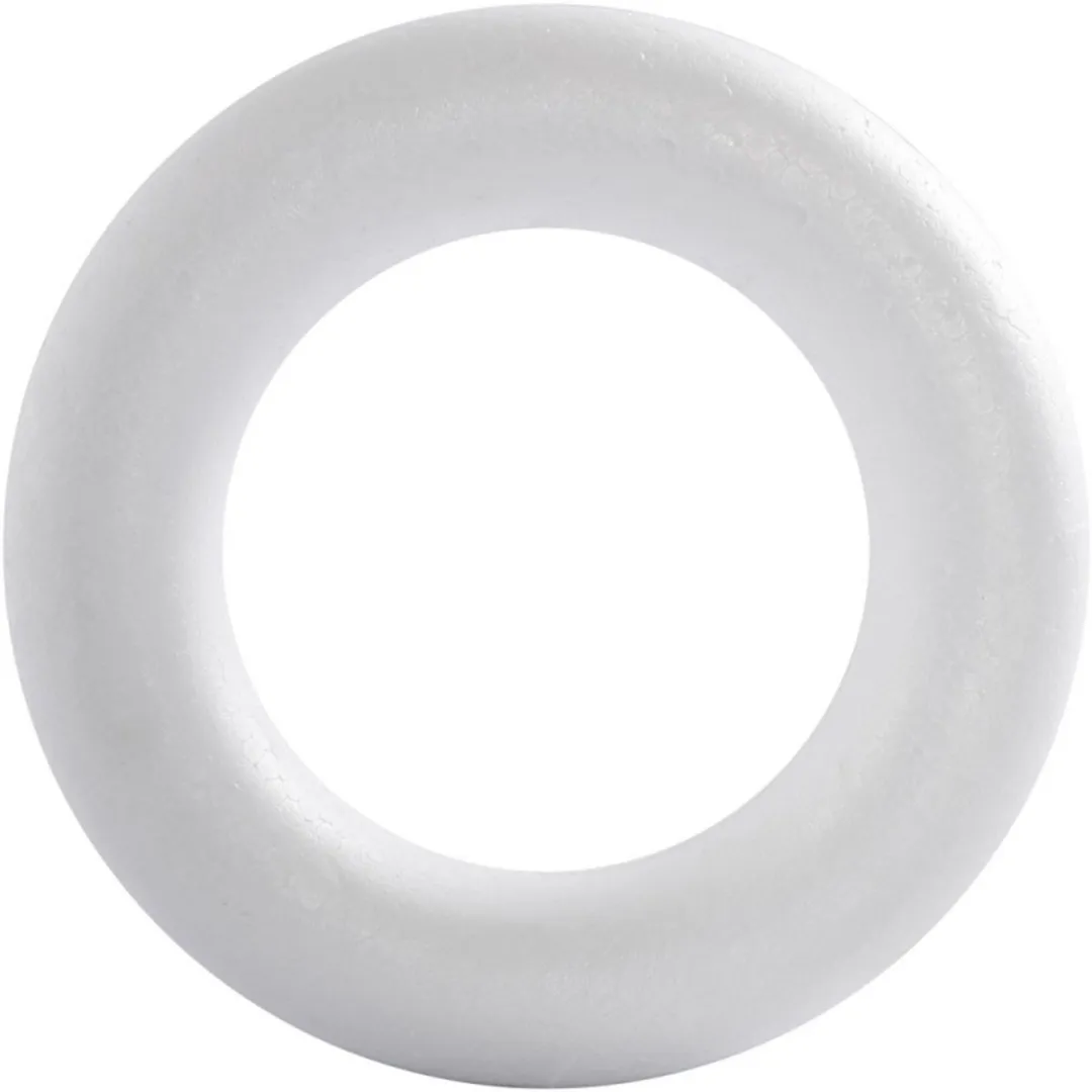 Creativ Company Styropor Ring 21,5 cm