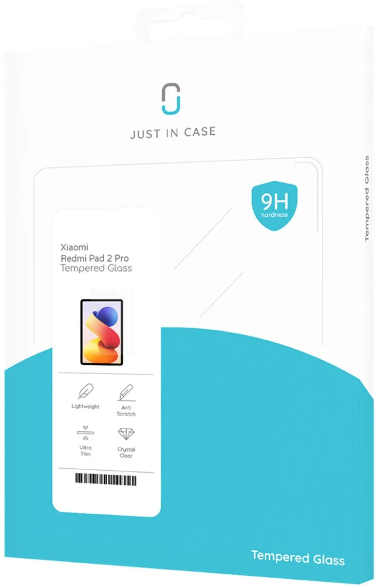 Just in Case Cazy TXM2838SG0 Screenprotector - Xiaomi Redmi Pad 2 Pro - Transparant