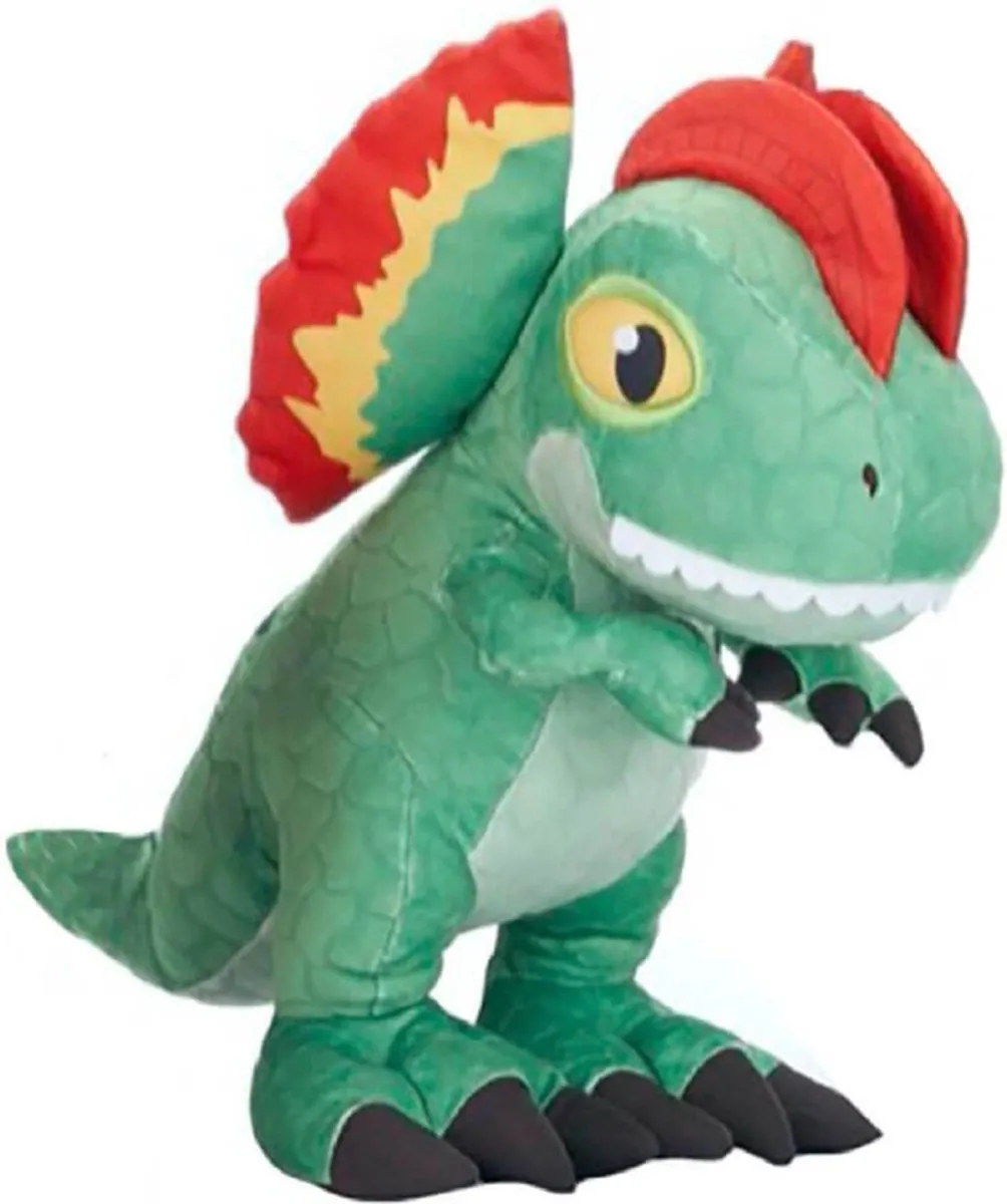 Jurassic World Dilophosaurus Pluche 30cm