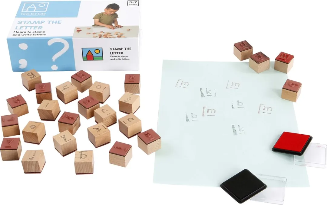 Toys for Life Stempel de Letter - Educatief Speelgoed - 28 Stuks