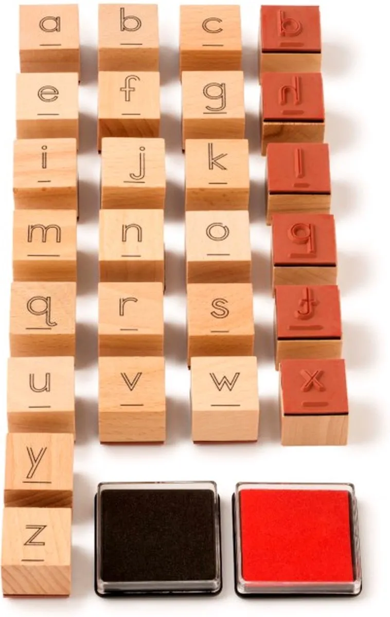 Toys for Life Stempel de Letter - Educatief Speelgoed - 28 Stuks