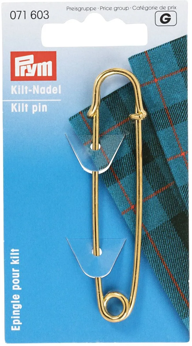 Prym Kiltspeld 76mm - Goud