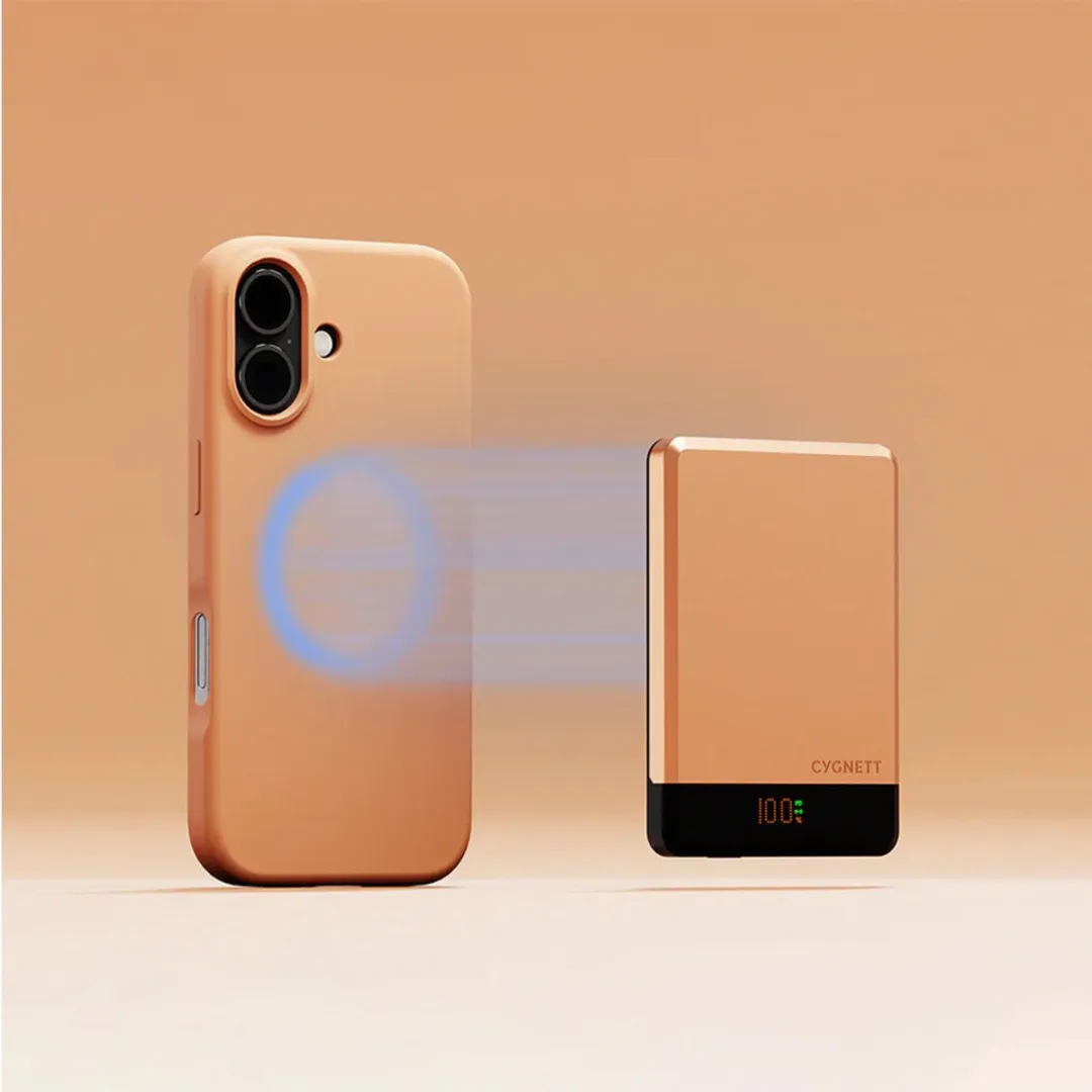 Cygnett MagSlim 5.000mAh Powerbank CY5643PBCHE - Koper